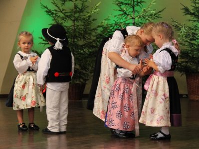 Fragment występu Zespołu "Wisła"