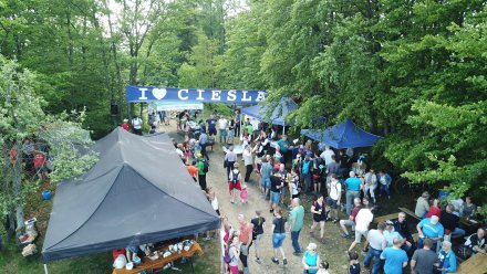 Piknik rodzinny na szczycie Cieślara