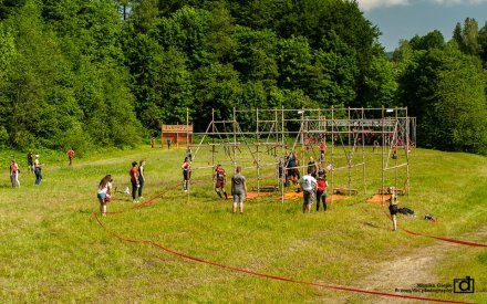 Przeszkody na Jonidle za rzeką