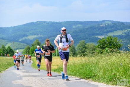 Uczestnicy V Półmaratonu Wiślańskiego i Wiślańskiej Dziesiątki