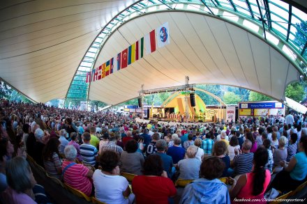 Publiczność w amfiteatrze