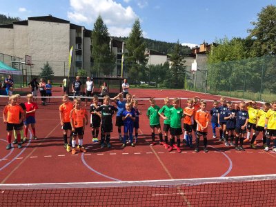 Część drużyn uczestniczących w turnieju 3v3