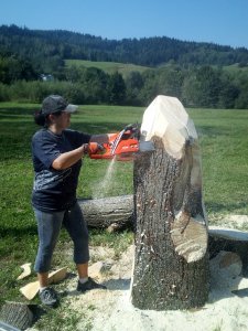 Plener rzeźbiarski - Agata Valaliková