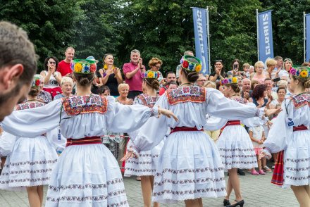 Korowód 56.Tygodnia Kultury Beskidzkie