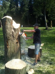 Plener rzeźbiarski - Grzegorz Michałek