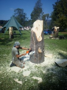 Plener rzeźbiarski - Artur Szołdra