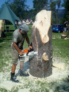 Plener rzeźbiarski - Artur Szołdra