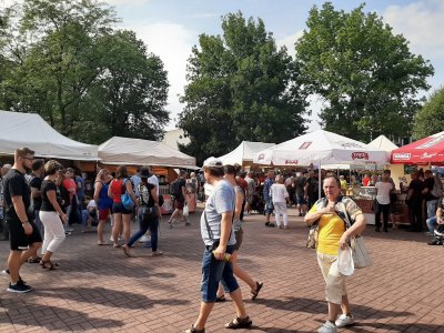 Wioska indiańska w Parku Kopczyńskiego