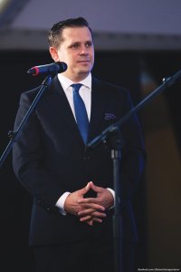 Burmistrz Wisły Tomasz Bujok