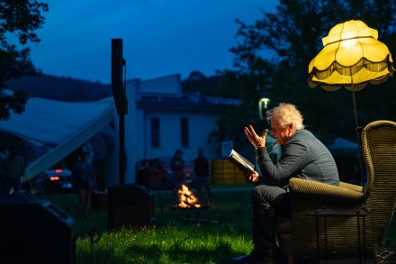 Festiwal Słowa im. Jerzego Pilch Granatowe Góry. Dzień pierwszy