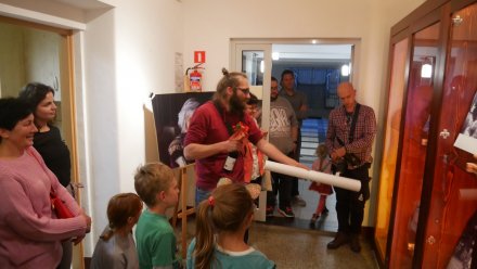 Artysta opowiada o swoich pracach