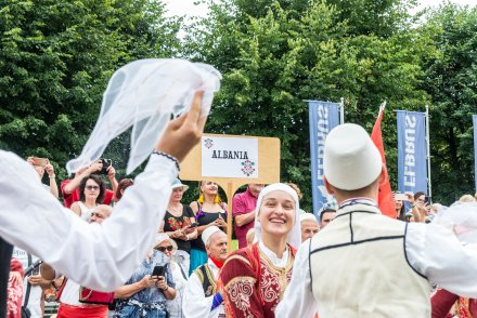 Korowód 56.Tygodnia Kultury Beskidzkie