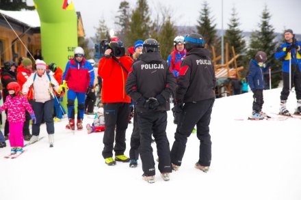 Rozmowa z policją dla telewizji