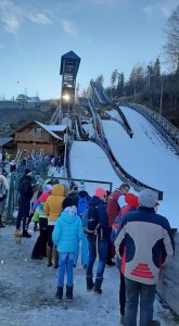 Skocznia w czasie zawodów