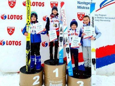 Podium wśród chłopców młodszych