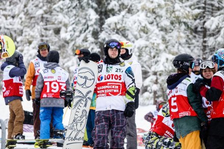 Rywalizacja w slalomie gigancie