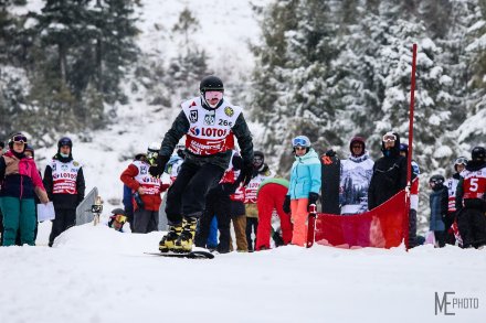 Rywalizacja w slalomie gigancie