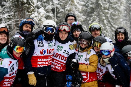 Rywalizacja w slalomie gigancie