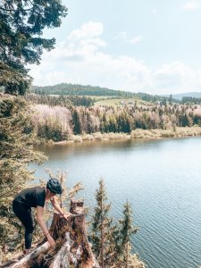 Widok na jezioro Czerniańskie