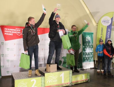 Ceremonia rozdania nagród i pucharów w amfiteatrze