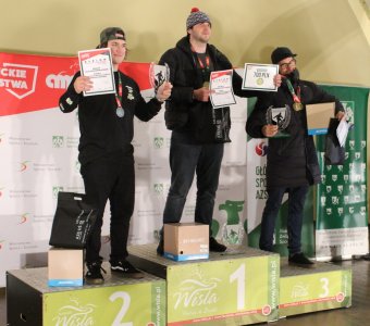 Ceremonia rozdania nagród i pucharów w amfiteatrze