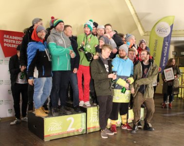 Ceremonia rozdania nagród i pucharów w amfiteatrze