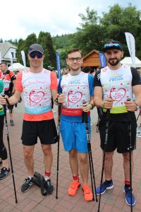 III Wiślańska sztafeta z Januszem Podżorskim na czele i Markiem Bujokiem w składzie