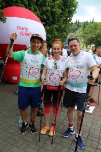 Burmistrz Wisły na czele I wiślańskiej szata fety i Mateusz Ligocki w składzie