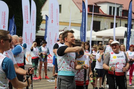 Piotr Kupicha również na biegu