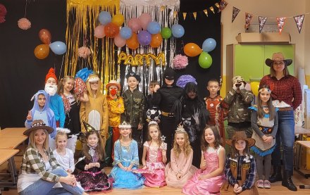 Bal karnawałowy klasy 2