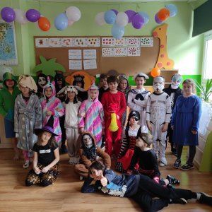 Bal karnawałowy klasy 3