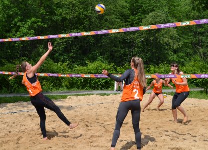 Fragment turnieju Beskidzka Plaża 2018