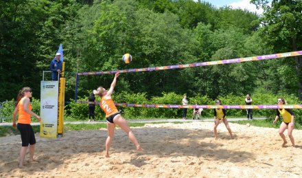 Fragment turnieju Beskidzka Plaża 2018