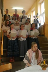 Chórzyści w strojach góralskich