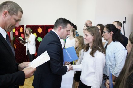 Uroczystość z okazji Dnia Edukacji Narodowej w Wiśle