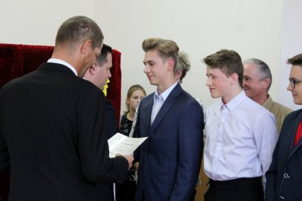 Uroczystość z okazji Dnia Edukacji Narodowej w Wiśle