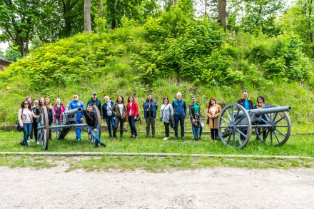 Zwiedzanie Twierdzy Boyen