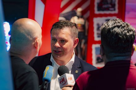 Konferencja prasowa przed otwarciem Beskidzkiego Centrum Narciarstwa