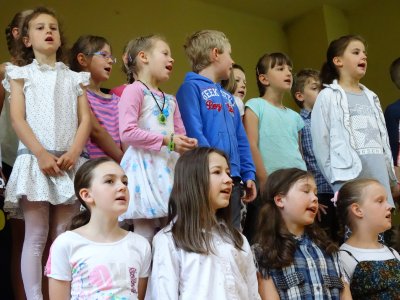 Występy małych dzieci fot. InfoBeskidy.eu/Paweł Brągiel