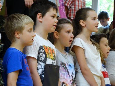 Występy małych dzieci fot. InfoBeskidy.eu/Paweł Brągiel