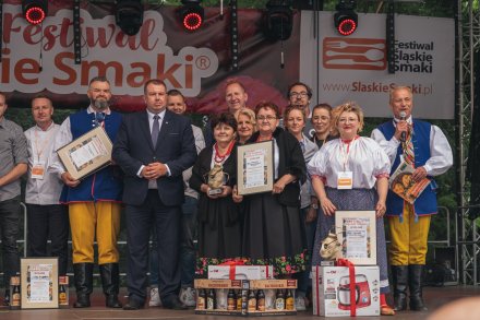 Wyróżnieni i nagrodzeni na scenie XV Festiwalu Śląskie Smaki