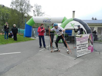 Zawodnik startujący na trasę