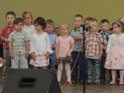 Dzieci podczas występów