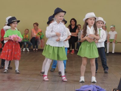 Dzieci podczas występów