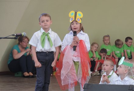 Dzieci podczas występów