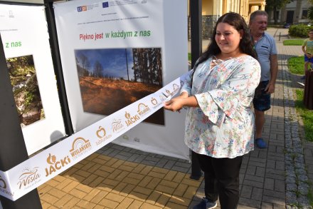 Otwarcie wystawy plenerowej "Piekno jest w każdym z nas".