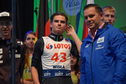 Marius Lindvik i Tomasz Bujok