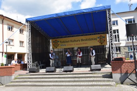Tydzień Kultury Beskidzkiej w Wiśle - kapela Tygiel