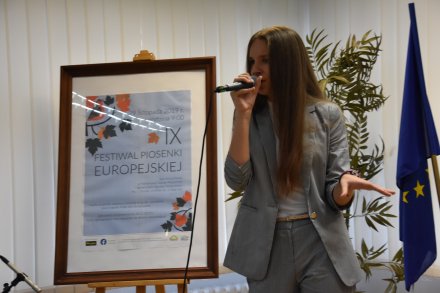 Uczestniczka IX Festiwalu Piosenki Europejskiej