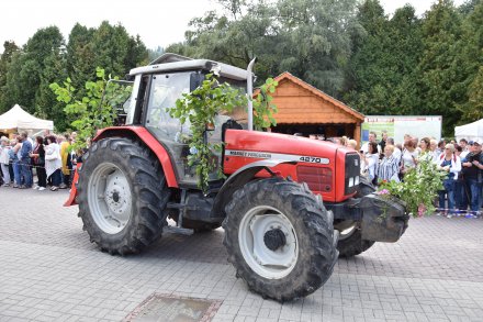Korowód dożynkowy przeszedł przez Wisłę